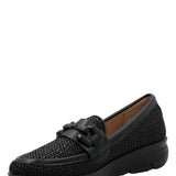 Mocasín Mujer Petunia Negro Azaleia