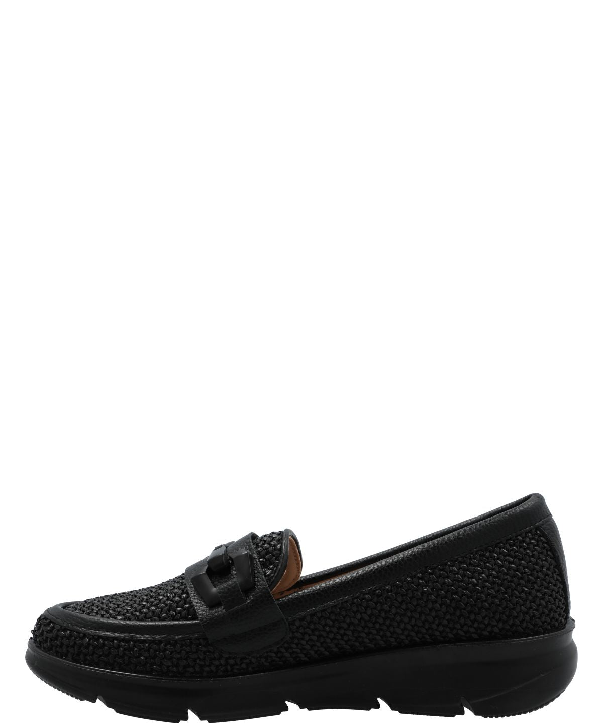 Mocasín Mujer Petunia Negro Azaleia