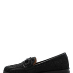 Mocasín Mujer Petunia Negro Azaleia