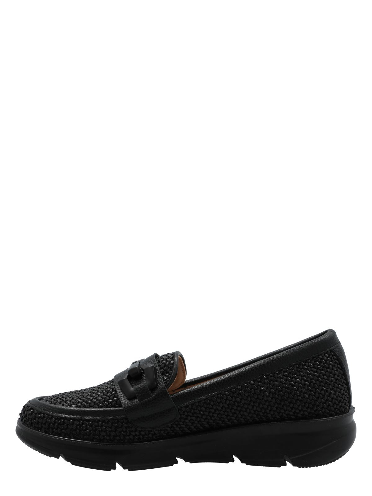 Mocasín Mujer Petunia Negro Azaleia