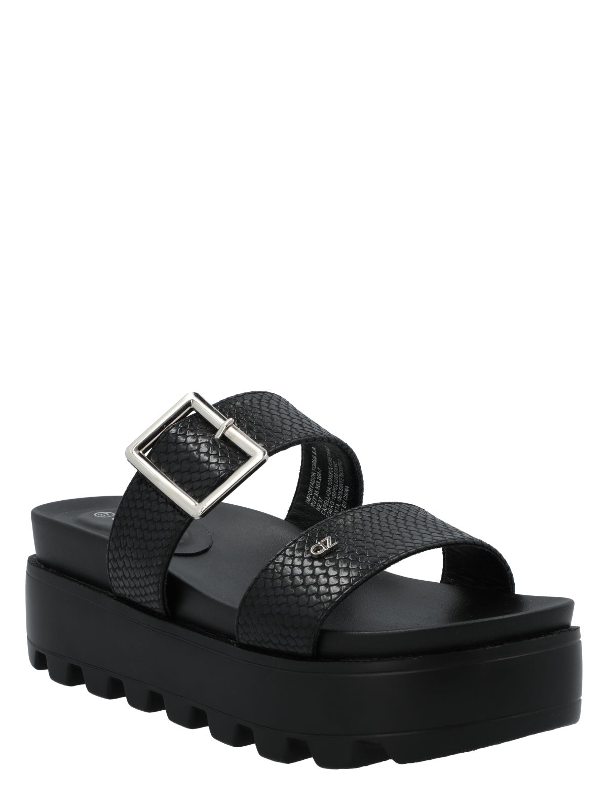 Sandalia Mujer Madonna Negro Azaleia