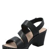 Sandalia Mujer Hailey Negro Azaleia