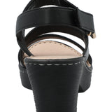 Sandalia Mujer Hailey Negro Azaleia