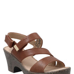 Sandalia Mujer Hailey Cognac Azaleia