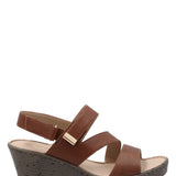 Sandalia Mujer Hailey Cognac Azaleia