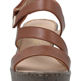 Sandalia Mujer Hailey Cognac Azaleia
