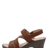 Sandalia Mujer Hailey Cognac Azaleia