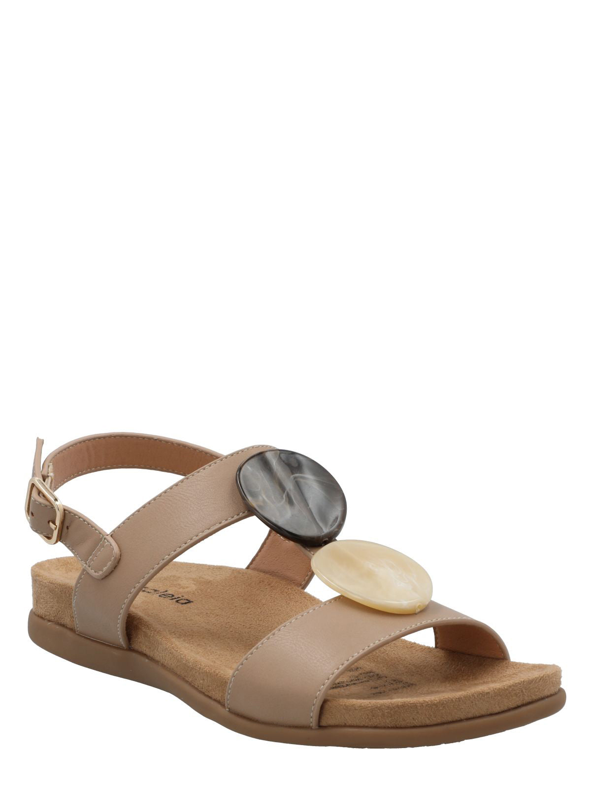 Sandalia Mujer Margot Beige Azaleia