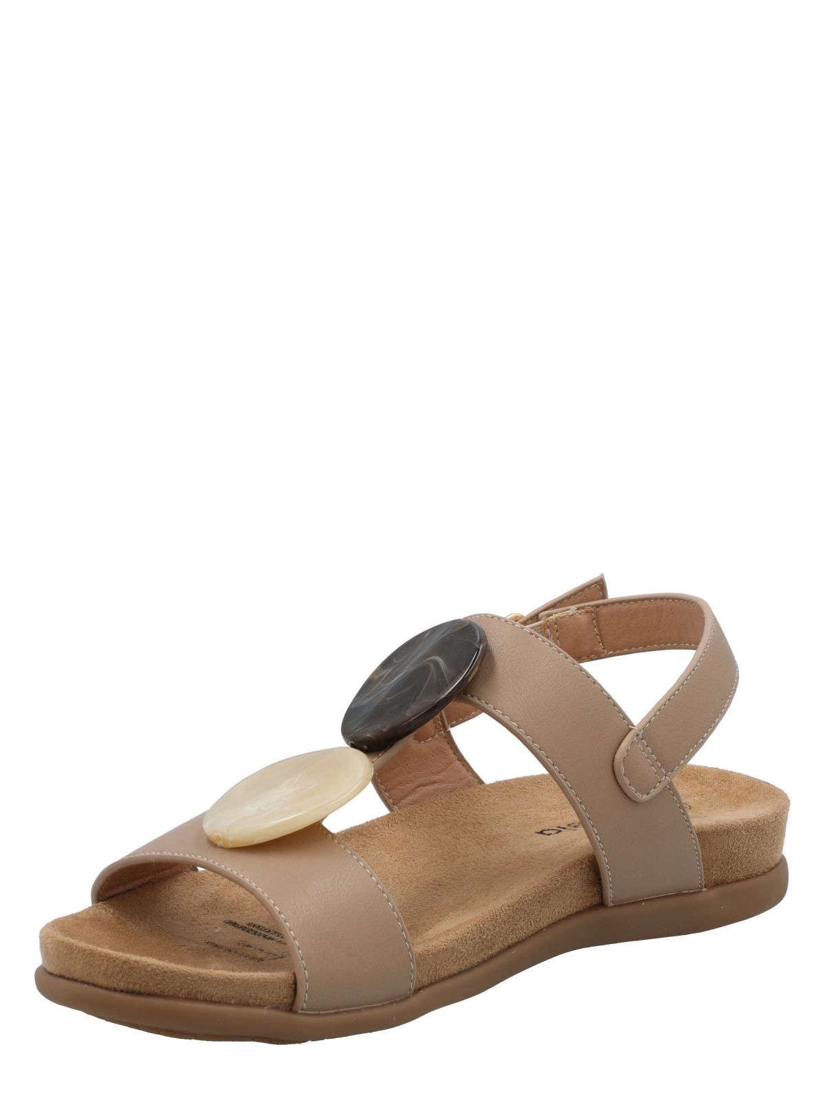 Sandalia Mujer Margot Beige Azaleia