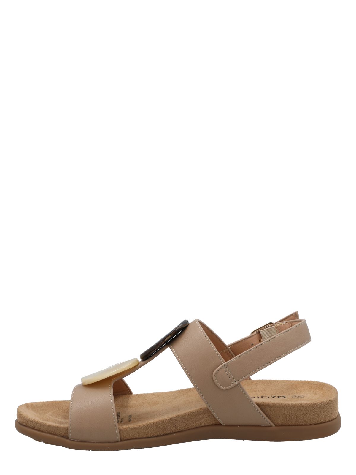 Sandalia Mujer Margot Beige Azaleia