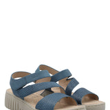 Sandalia Mujer Formentera Denim Azaleia