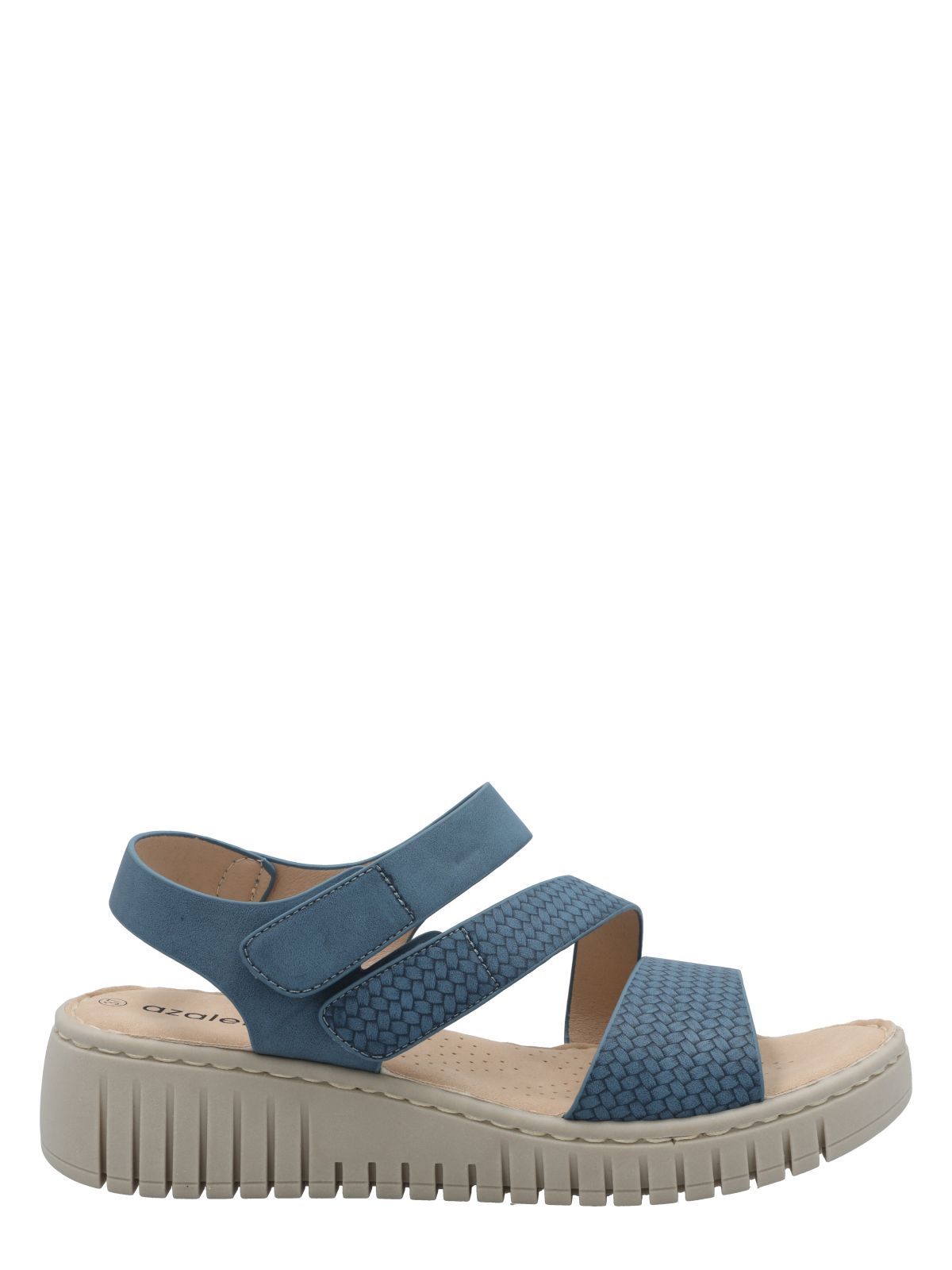Sandalia Mujer Formentera Denim Azaleia