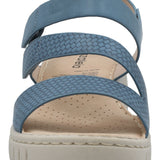 Sandalia Mujer Formentera Denim Azaleia