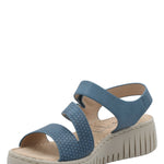 Sandalia Mujer Formentera Denim Azaleia