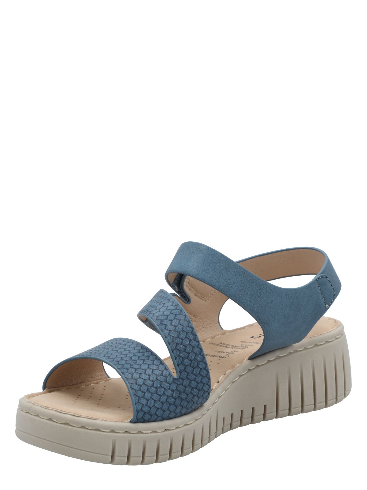 Sandalia Mujer Formentera Denim Azaleia