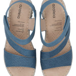 Sandalia Mujer Formentera Denim Azaleia
