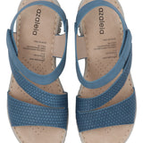 Sandalia Mujer Formentera Denim Azaleia