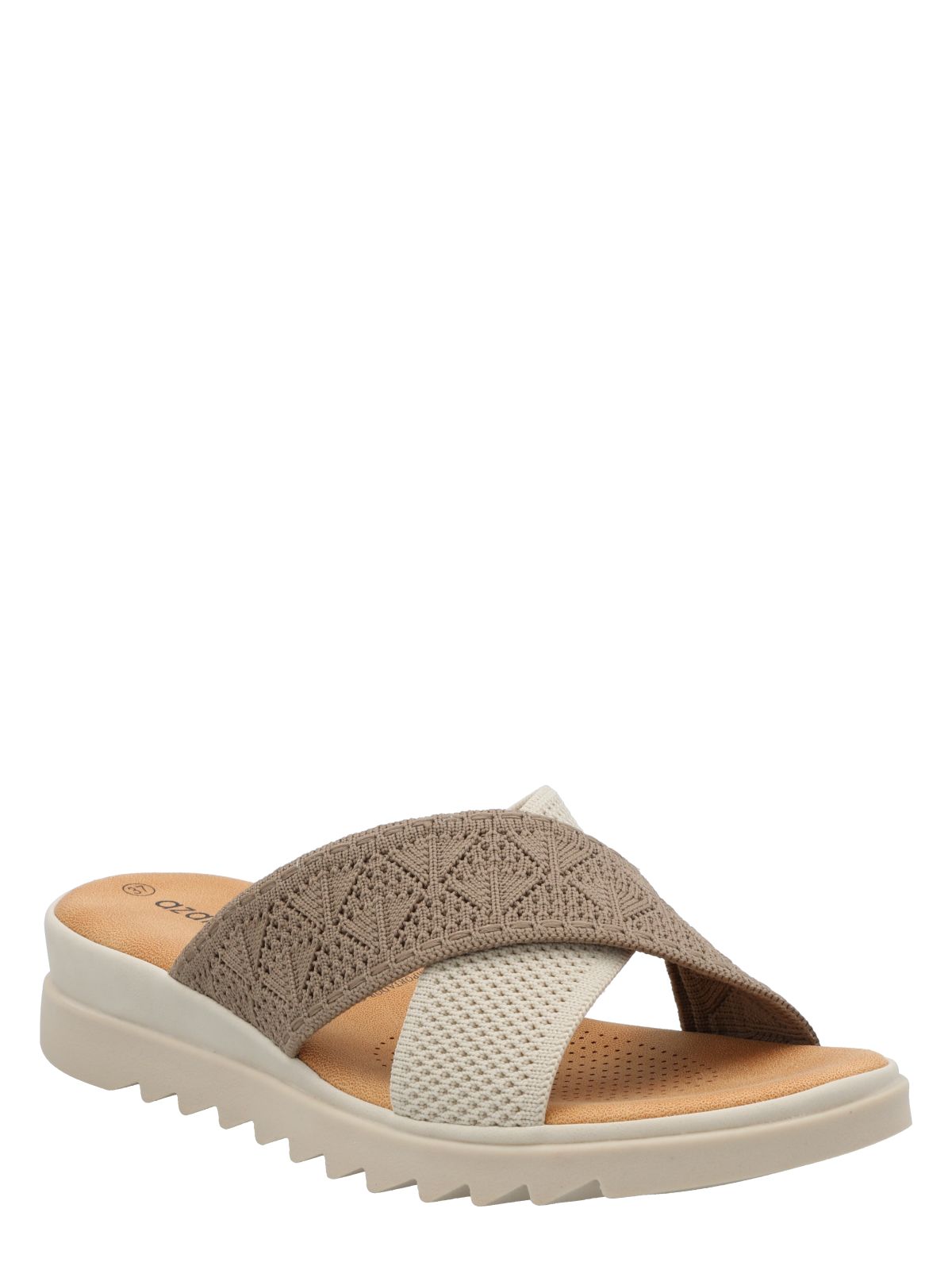Sandalia Mujer Natalie Beige Azaleia