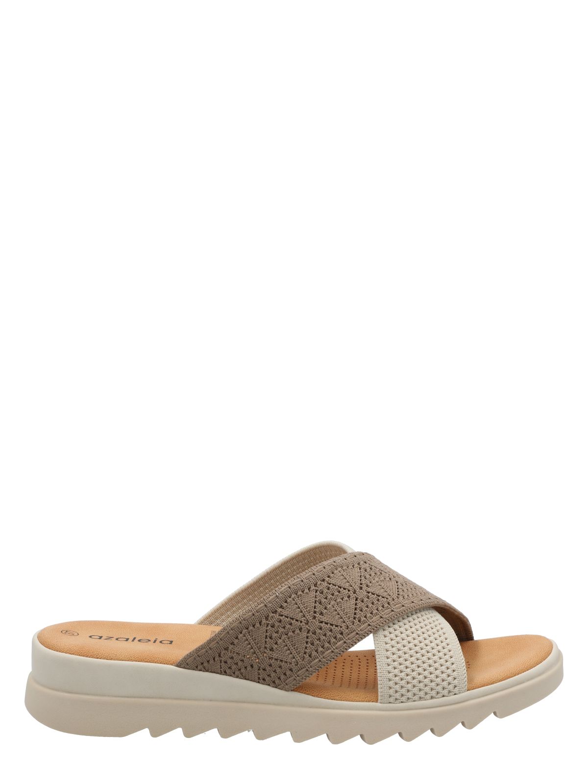Sandalia Mujer Natalie Beige Azaleia