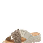 Sandalia Mujer Natalie Beige Azaleia