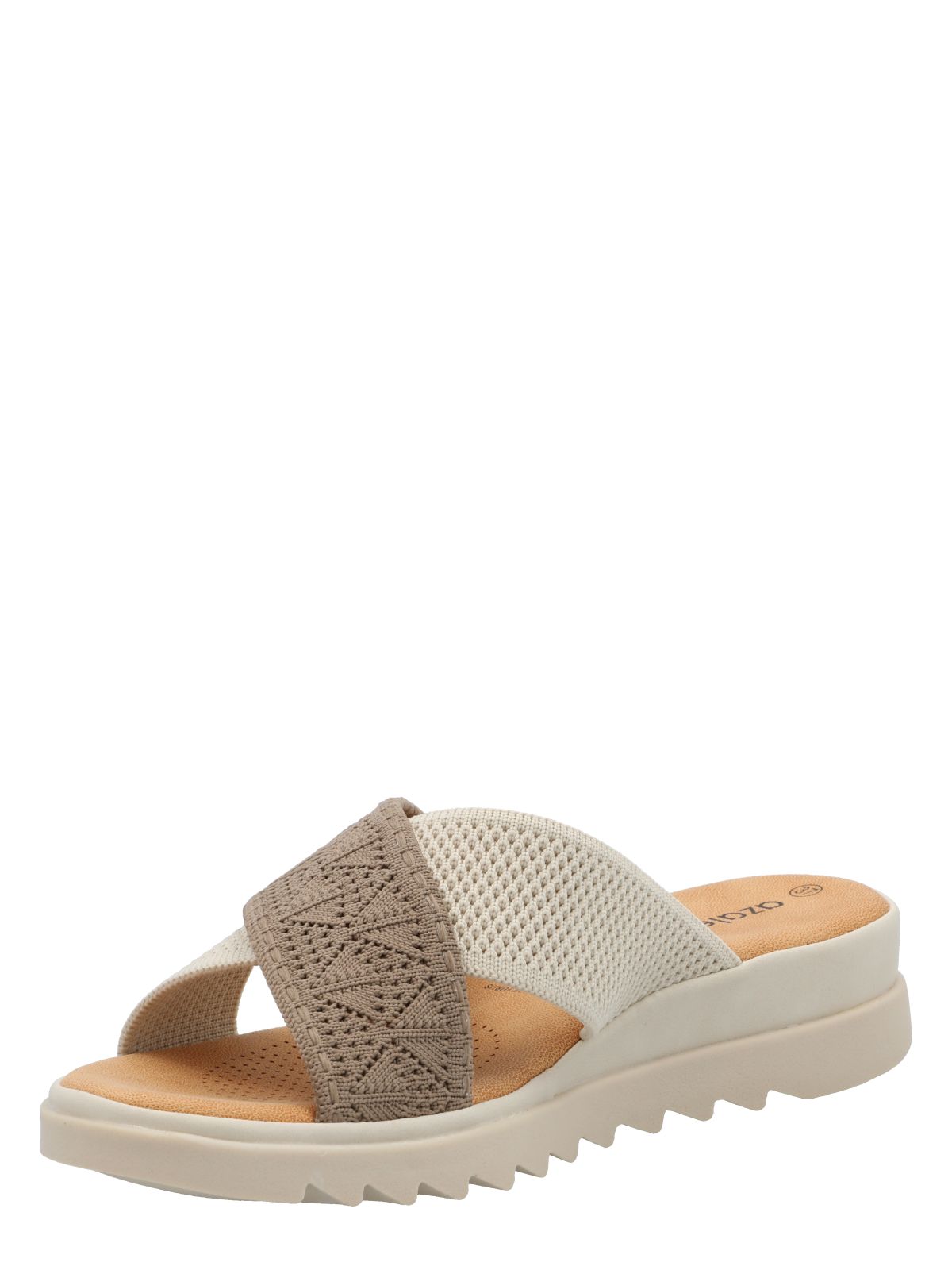 Sandalia Mujer Natalie Beige Azaleia