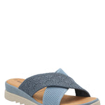 Sandalia Mujer Natalie Denim Azaleia