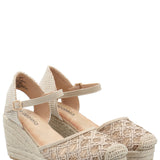 Sandalia Mujer Giotto Beige Azaleia