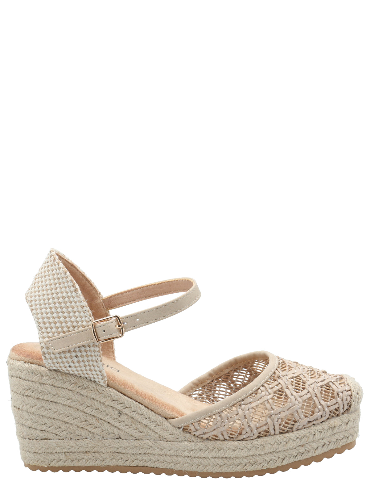 Sandalia Mujer Giotto Beige Azaleia