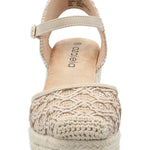 Sandalia Mujer Giotto Beige Azaleia