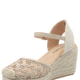 Sandalia Mujer Giotto Beige Azaleia
