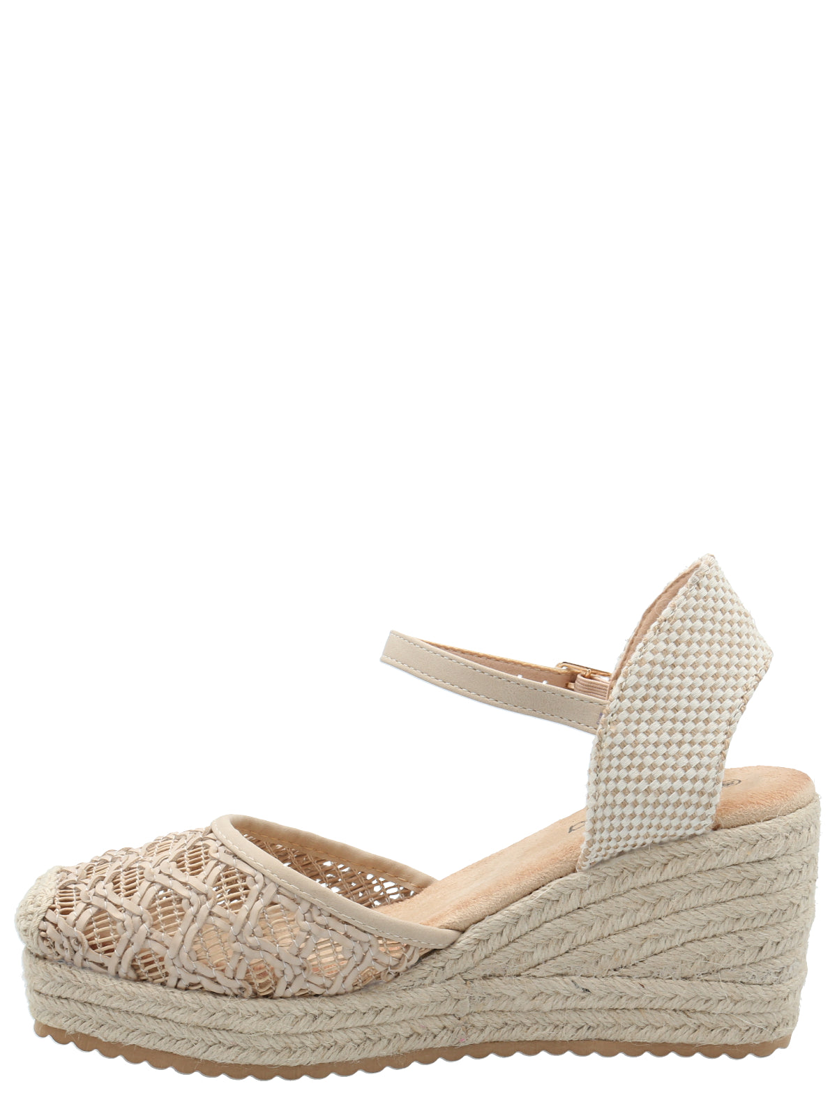 Sandalia Mujer Giotto Beige Azaleia