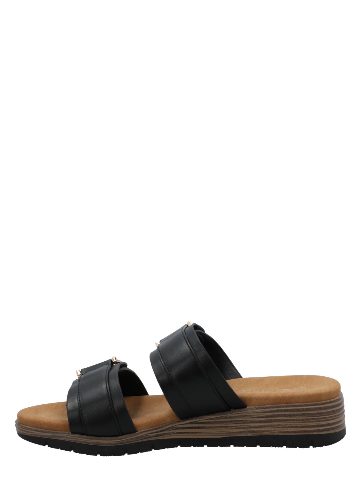 Sandalia Mujer Kendall Negro Azaleia