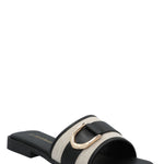 Sandalia Mujer Celine Negro Azaleia