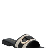 Sandalia Mujer Celine Negro Azaleia