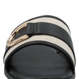 Sandalia Mujer Celine Negro Azaleia