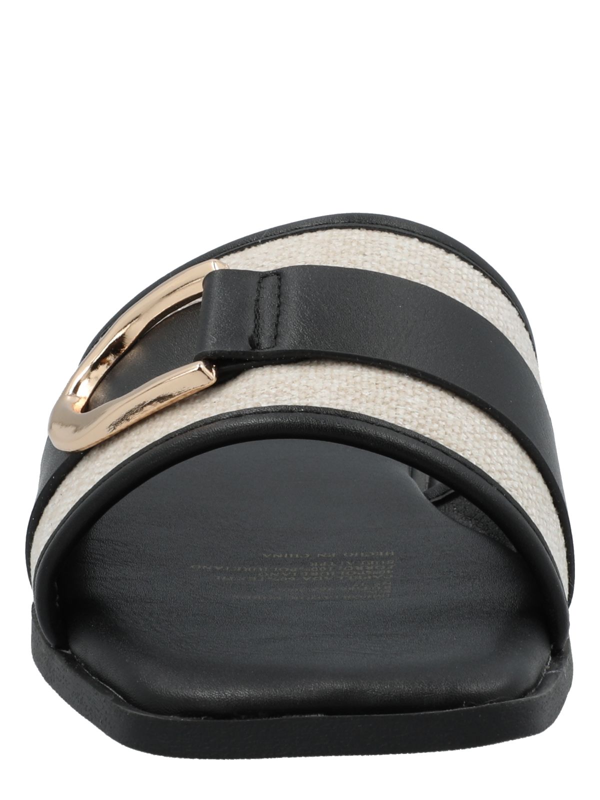 Sandalia Mujer Celine Negro Azaleia
