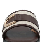 Sandalia Mujer Celine Café Azaleia