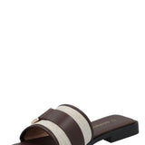 Sandalia Mujer Celine Café Azaleia