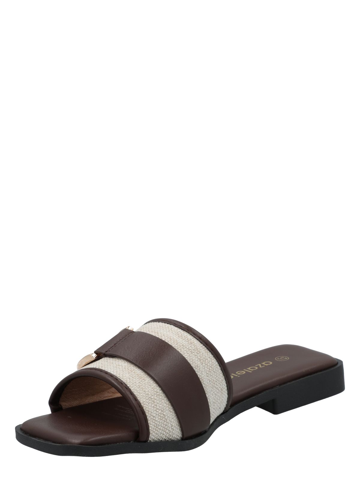 Sandalia Mujer Celine Café Azaleia