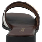 Sandalia Mujer Celine Café Azaleia