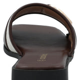 Sandalia Mujer Celine Café Azaleia
