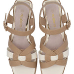 Sandalia Mujer Daffodil Beige Azaleia
