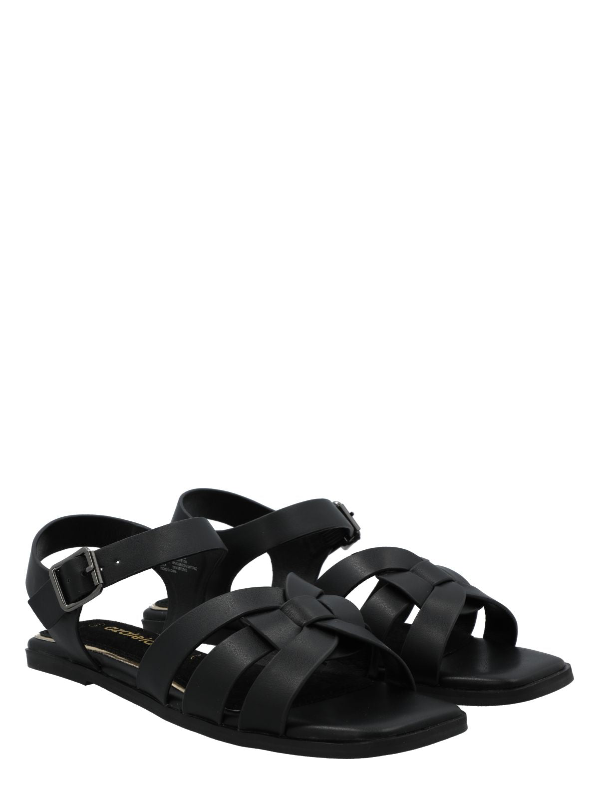 Sandalia Mujer Daffodil Negro Azaleia