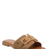 Sandalia Mujer Hollis Cognac Azaleia