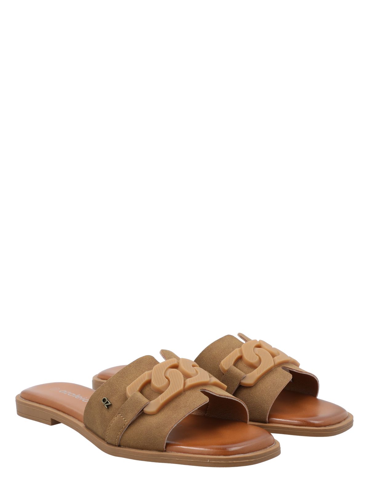 Sandalia Mujer Hollis Cognac Azaleia