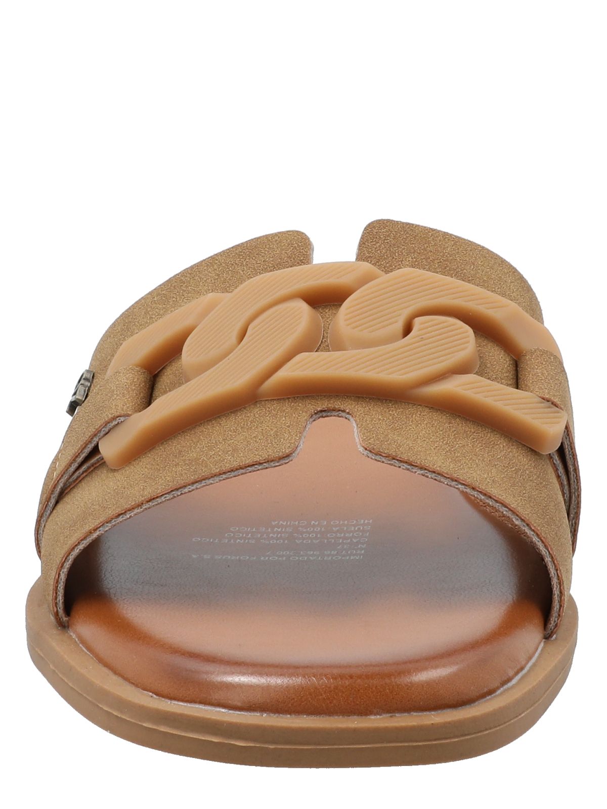 Sandalia Mujer Hollis Cognac Azaleia