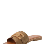 Sandalia Mujer Hollis Cognac Azaleia