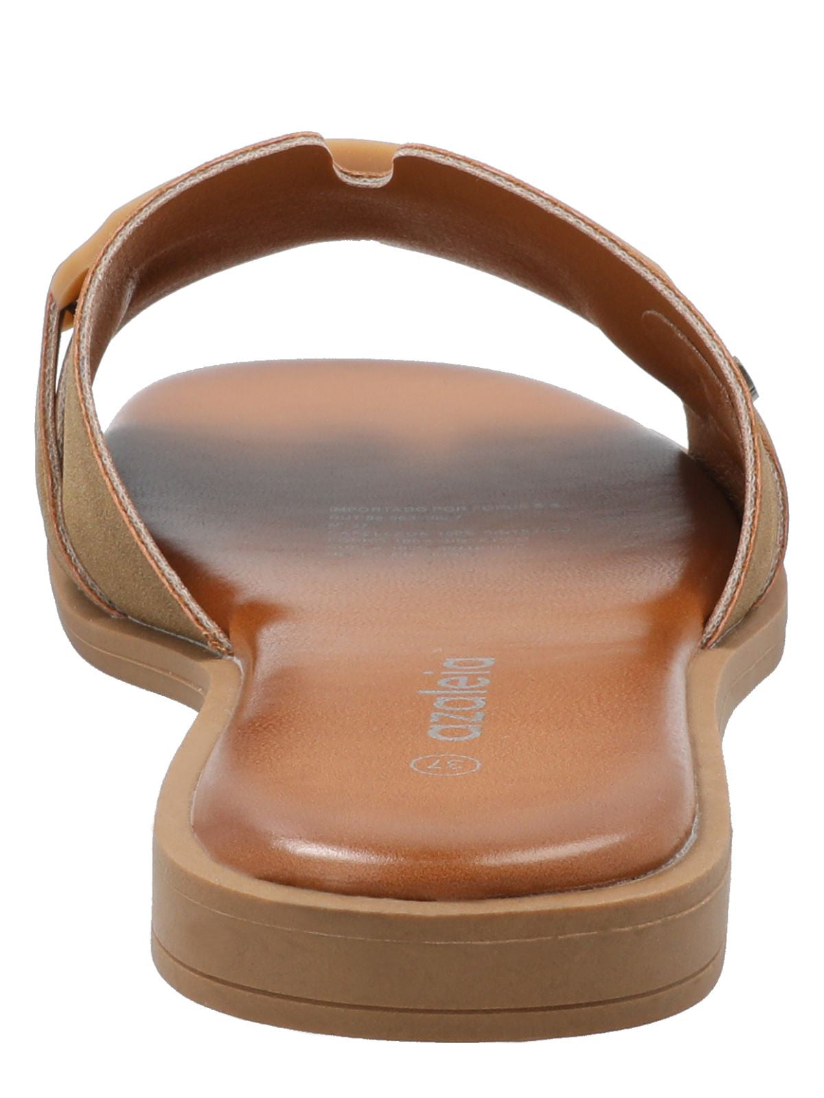 Sandalia Mujer Hollis Cognac Azaleia