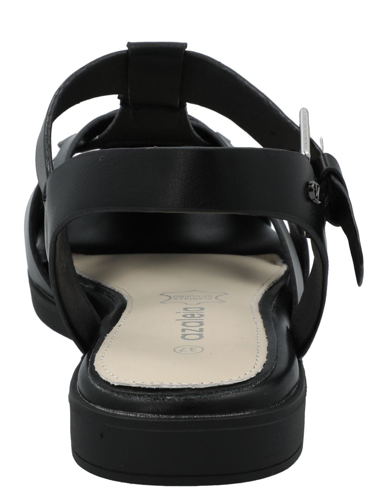 Sandalia Mujer Aurora 2 Negro Azaleia