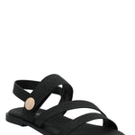 Sandalia Mujer Luma Negro Azaleia